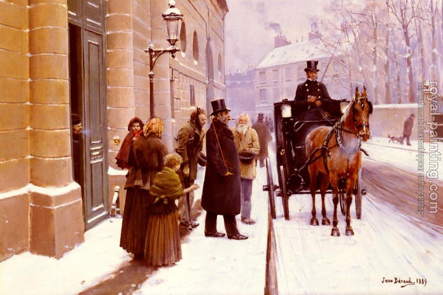 Jean Beraud : Sortie Du Bourgeois Jean Beraud : Sortie Du Bourgeois